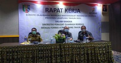 Raker KORMI Lampung dalam rangka Sinergisitas Penggiat Olahraga Rekreasi Menuju FORNAS VI Palembang 2022 Raker KORMI Lampung dalam rangka Sinergisitas Penggiat Olahraga Rekreasi Menuju FORNAS VI Palembang 2022