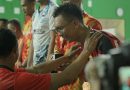Tim Intitusi Polri Juara II Pertandingan Bulutangkis PKB Juang 2022