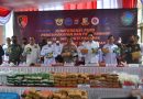 Polda Lampung Musnahkan 171,5 Kg Sabu