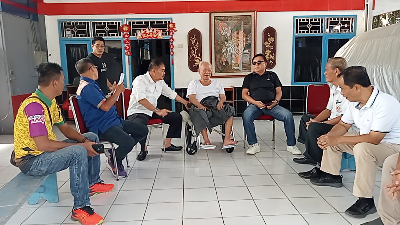 Ketua Harian KONI Lampung Tinjau Padepopan Atlet Angkat Besi