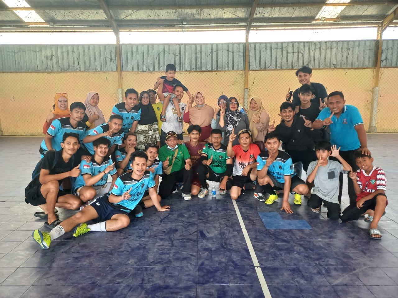 Desa Tambak Juara Turnamen Futsal Piala HUT RI Ke-78 Tingkat Kecamatan Kibin