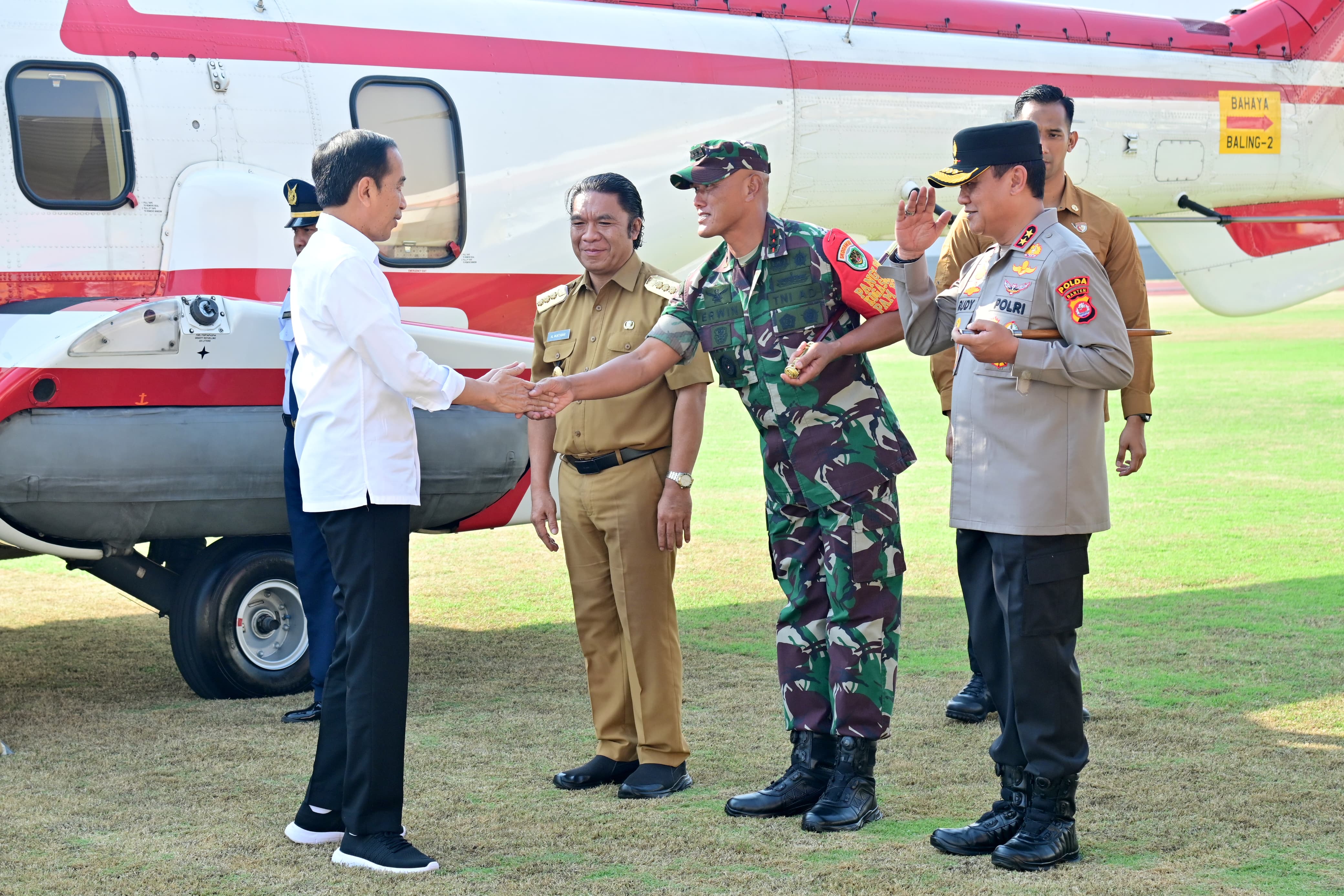 Amankan Kunker Presiden Jokowi, Danrem 064/MY Apresiasi Pasukan Pam VVIP