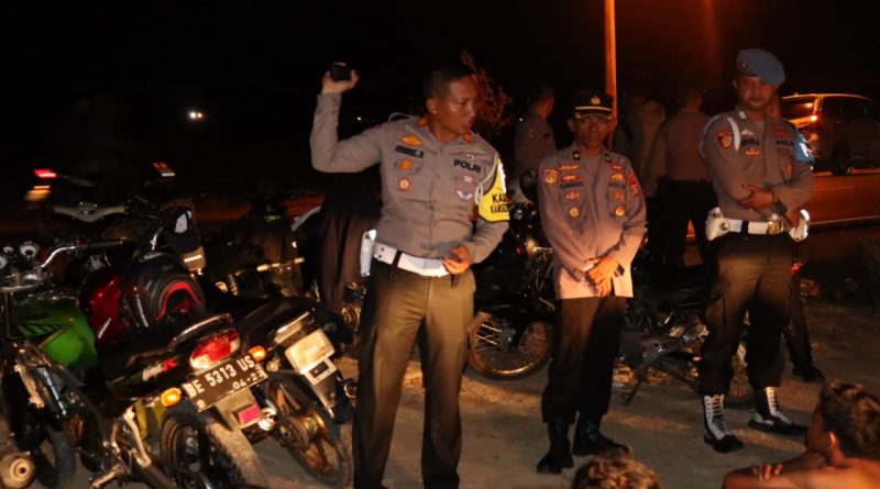 Polres Pringsewu, Amankan 29 Motor Yang Akan Balap Liar
