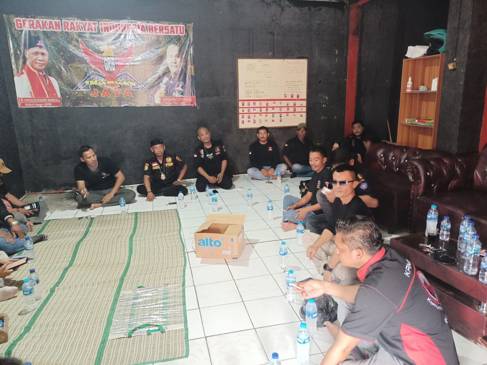 Aliansi Ormas Kecamatan Kibin Bersatu, Bantu Amankan Unras Di PT.Nikomas Gemilang.
