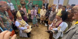 Ketua KPU RI Resmi Masuk Adat Lampung Abung Siwo Migo