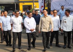 Gubernur Banten Andra Soni Dampingi Wapres Gibran Rakabuming Raka Tinjau Penyaluran BSU
