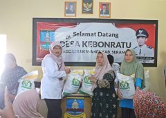 63.847 KPM di Kabupaten Serang Menerima Bantuan Pangan Beras