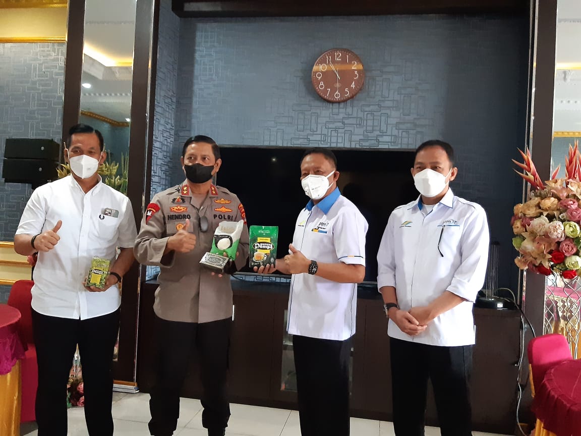 PTPN VII Kenalkan Produk Retail Kepada Kapolda Lampung