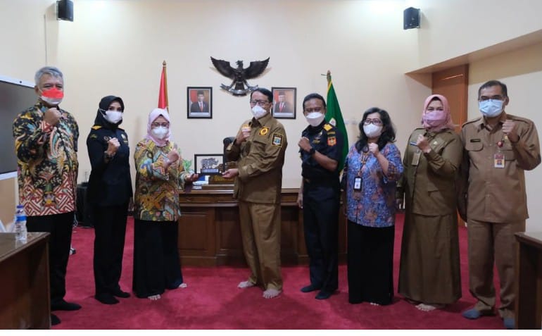 Kanwil DJP Banten dan Sejumlah Kanwil Kunker ke Rumdin Gubernur Banten