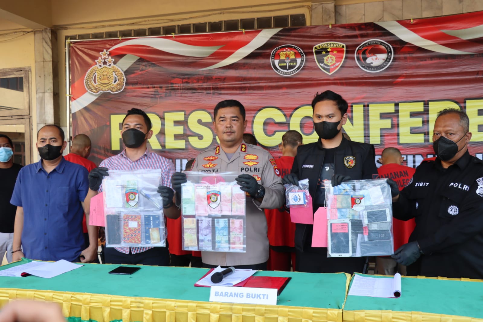 Jooss..!! Polda Banten Berhasil Ungkap Kasus Perjudian Omzet Milyaran Rupiah