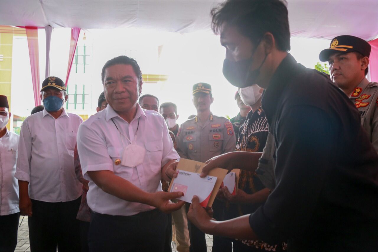 Sasar 75.613 KPM, Pemprov Banten Jadi Daerah Pertama Penyaluran BLT BBM dari APBD
