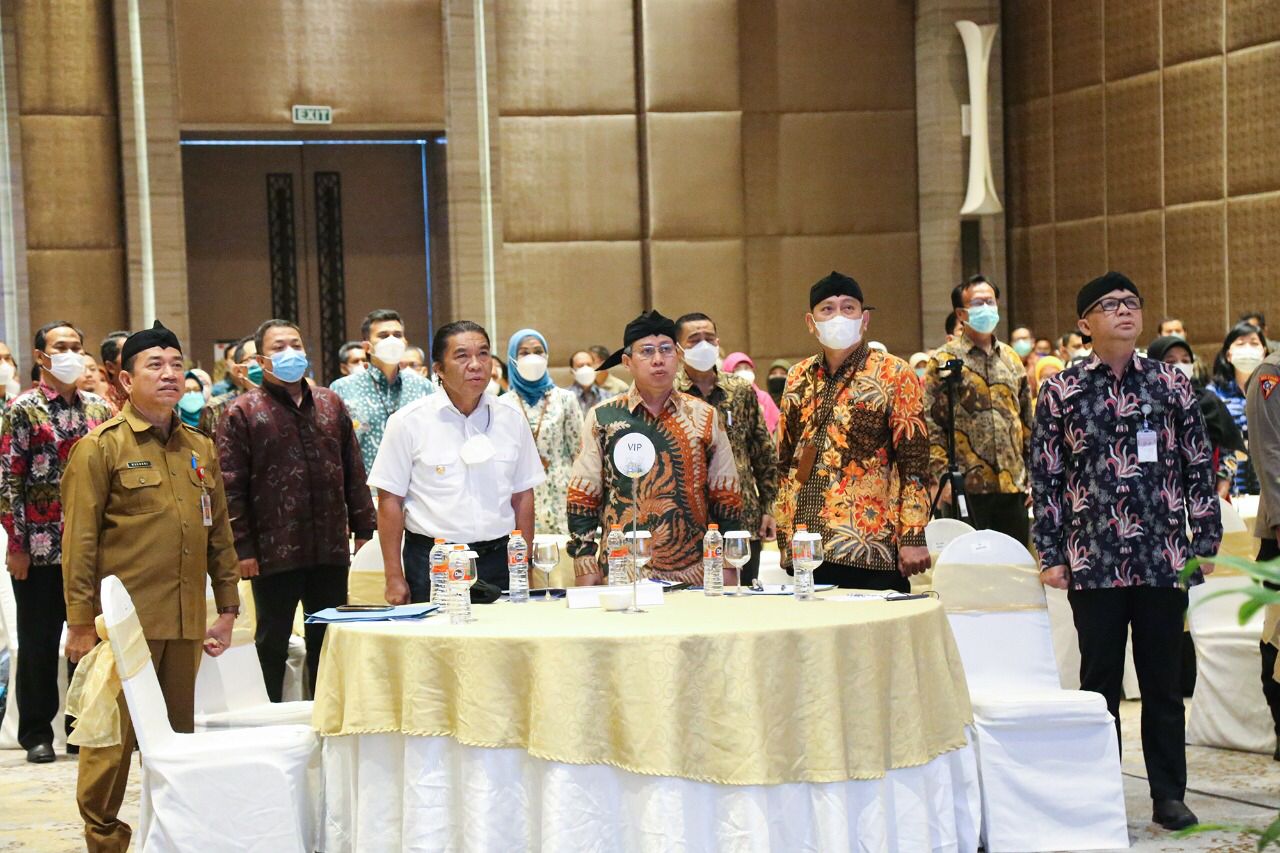 Hadiri Rakorda Regsosek BPS 2022, Pj Gubernur Banten Tekankan Pentingnya Validitas Data