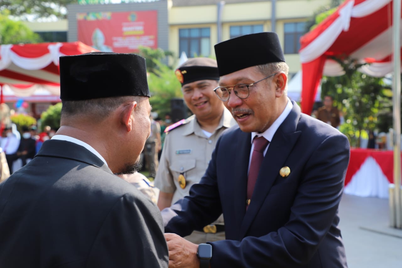 Peringati Hari Lahir UUPA Ke-62, Kanwil BPN Banten Selenggarakan Upacara
