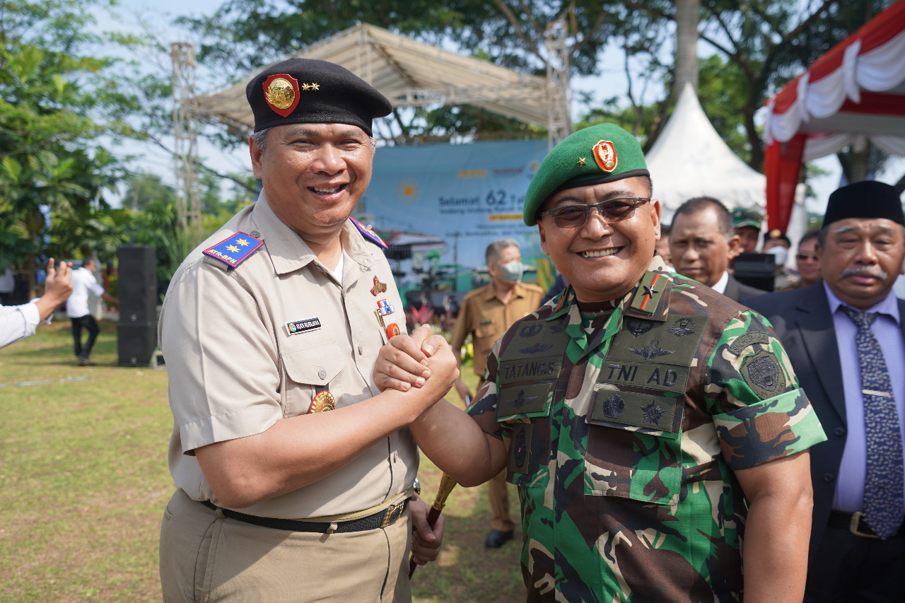 Danrem 064/MY Ucapkan Selamat Hantaru ATR/BPN Banten ke-62