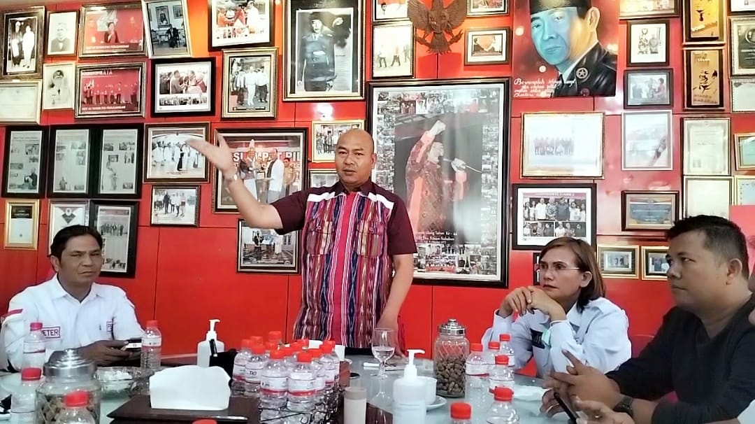 Bupati Nikson Nababan Bangga Taput Dipilih SMSI Tujuan Ekspedisi Geopark Kaldera Toba HPN 2023