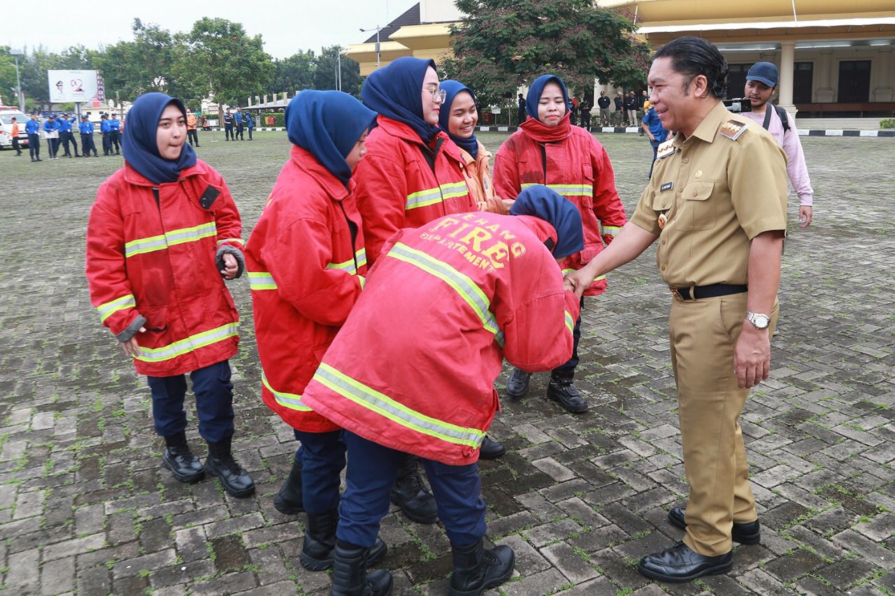 Kompetisi Kecakapan Pemadam Kebakaran Provinsi Banten