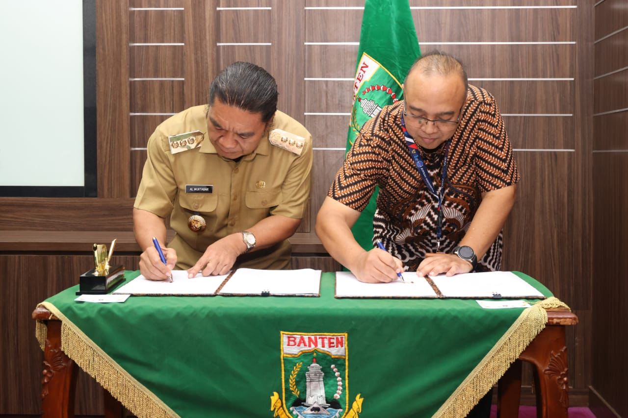 Optimalisasi Penerimaan Pajak, Pemprov Banten Jalin Kerjasama Dengan DJP Banten