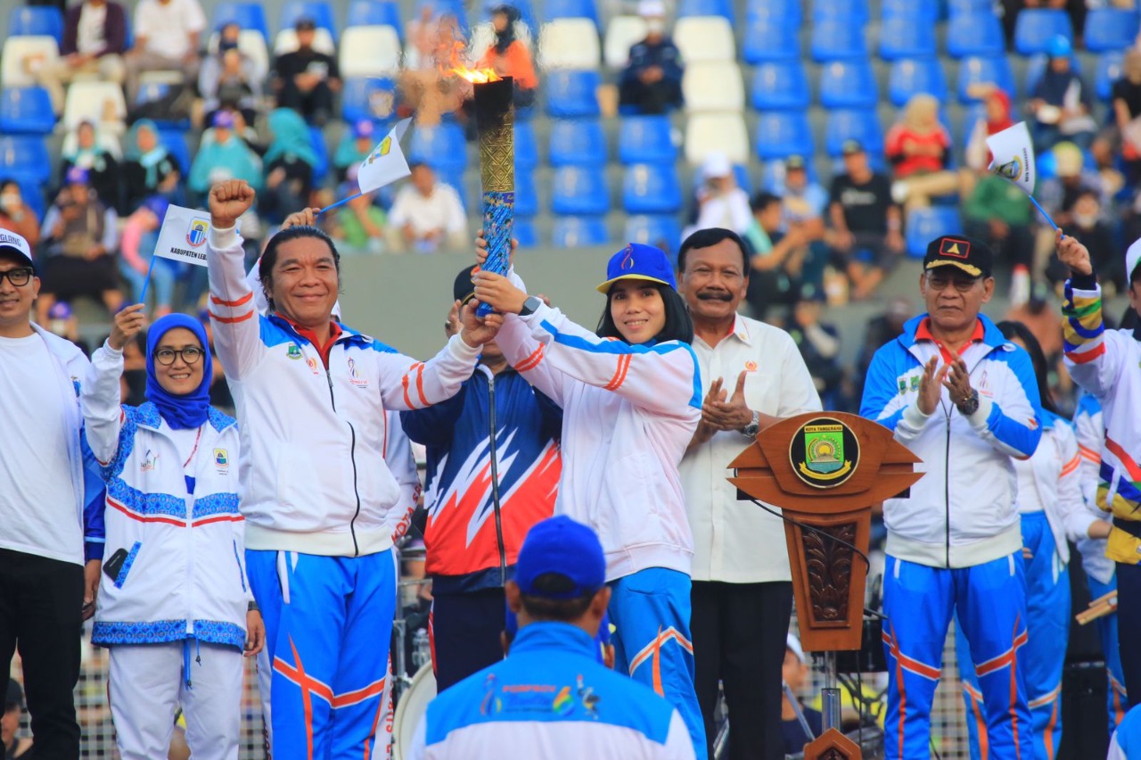 Porprov VI Banten 2022 Usai, Pj Gubernur Banten Al Muktabar : Cetak Atlet Berprestasi Menuju PON Sumut-Aceh