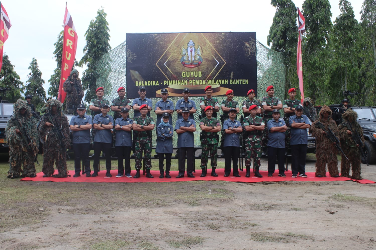 Guyub Pimpinan Daerah se-Wilayah Banten bersama Dangrup 1 Wujud Semua untuk Rakyat