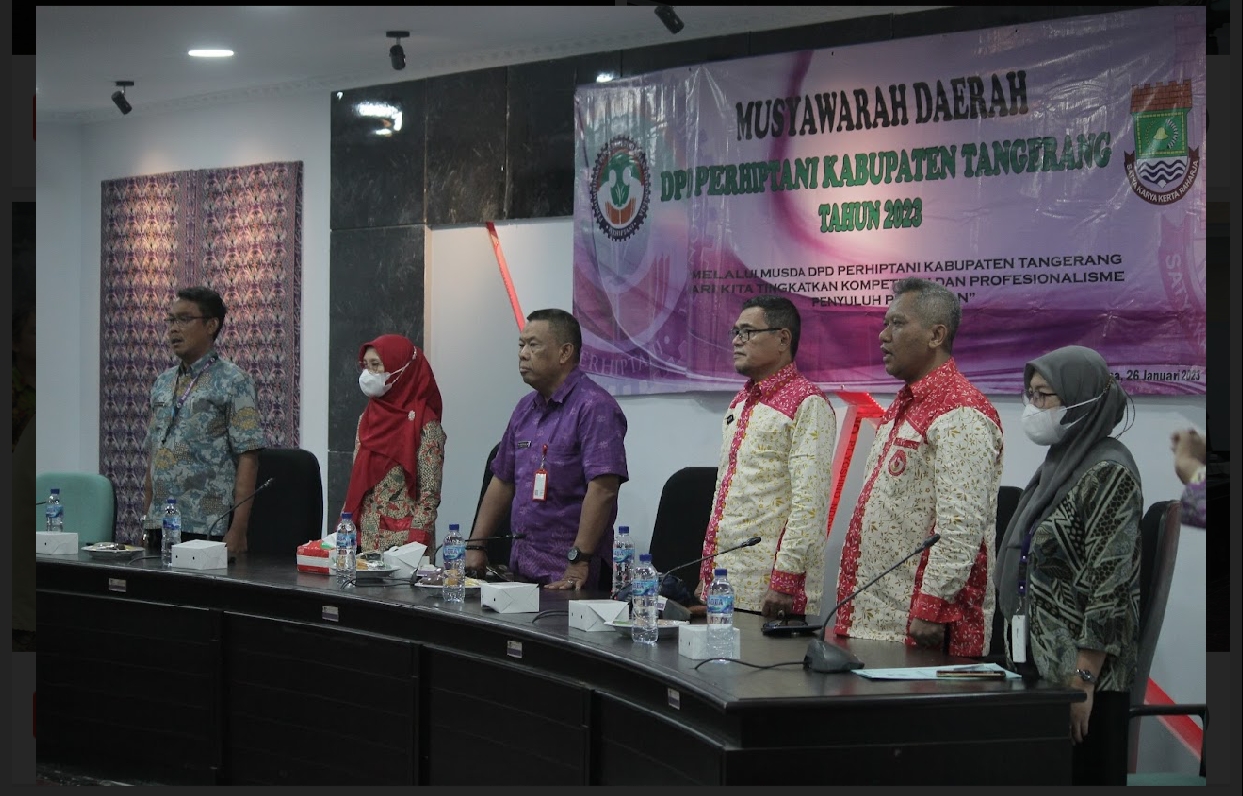 Asep Jatnika Sutrisno  Resmi Jadi Ketua DPD Perhiptani Periode Kabupaten Tangerang 2023 – 2028