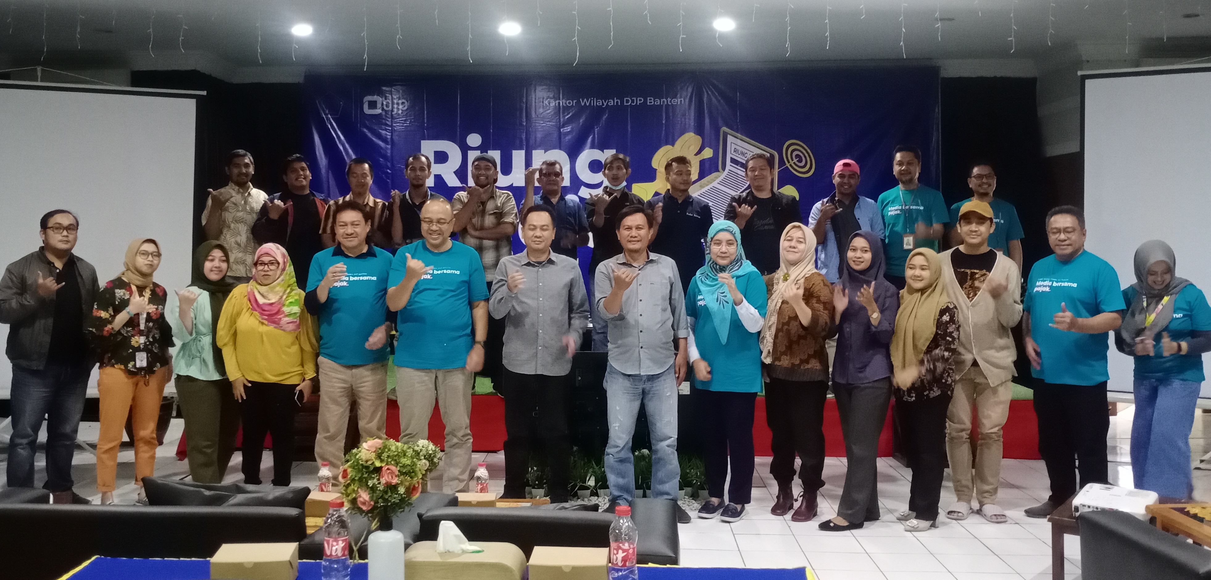 Riung Media DJP Banten, Ulas Pajak Bersama Awak Media