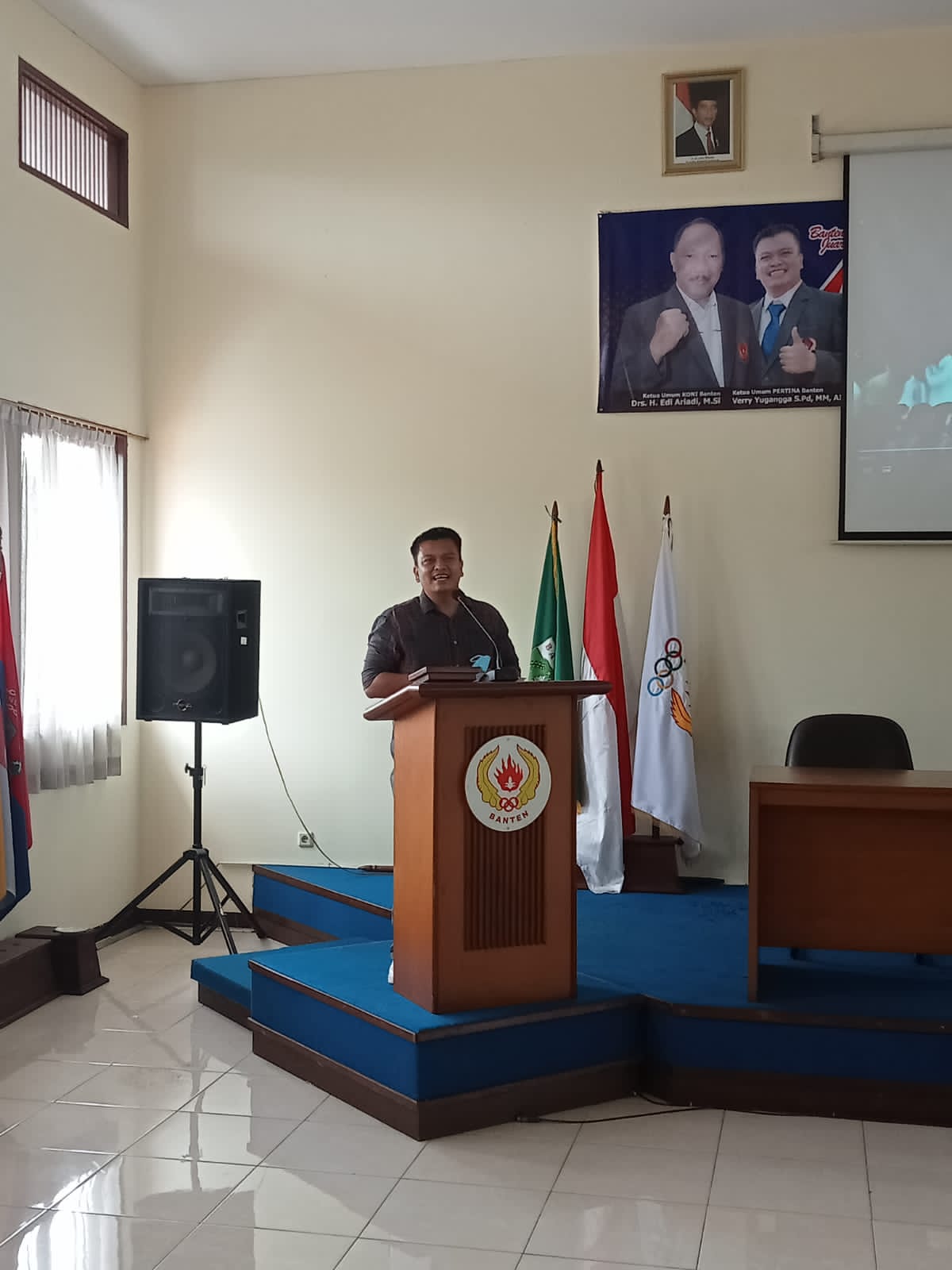 Musprov ke 5, Verry Yugangga Kembali Pimpin Pertina Banten