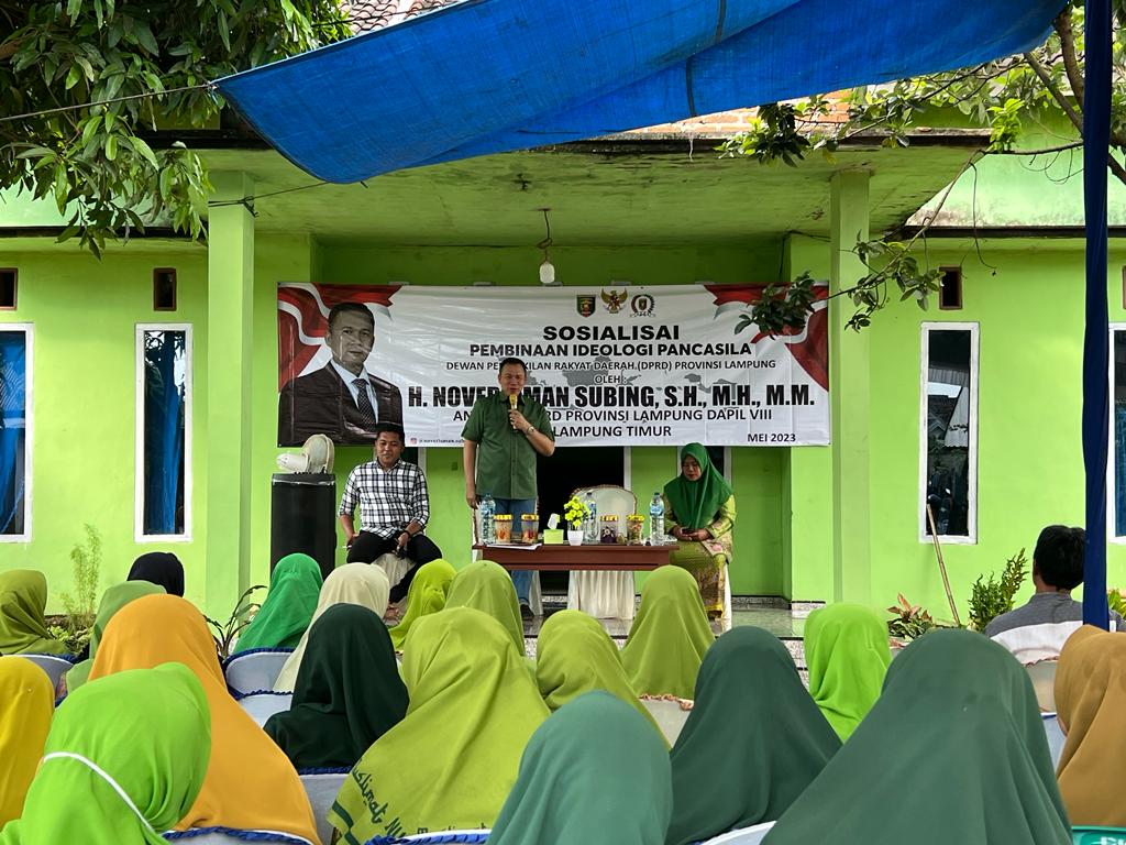 Sosialisasi PIP, Nover : Cinta Daerah Kelahiran Wajib Hukumnya