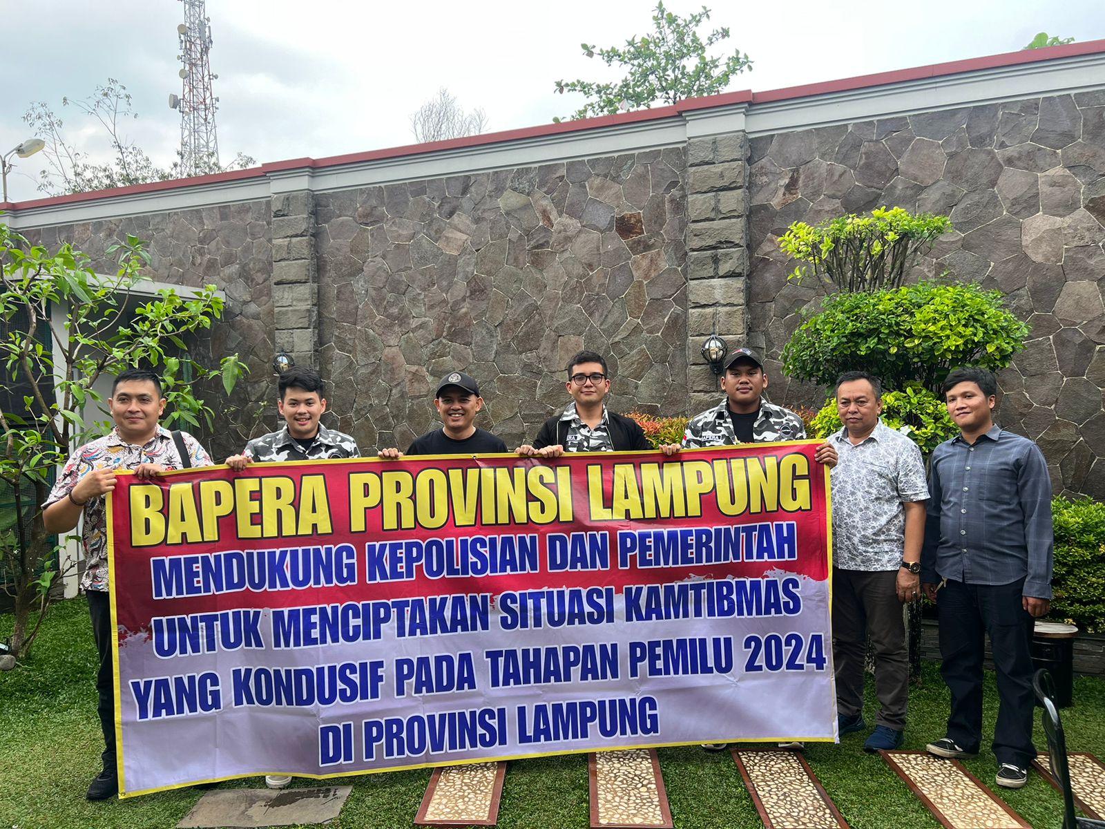 Bapera Mendukung Kepolisian untuk Menciptakan Kamtibmas Jelang Pemilu 2024