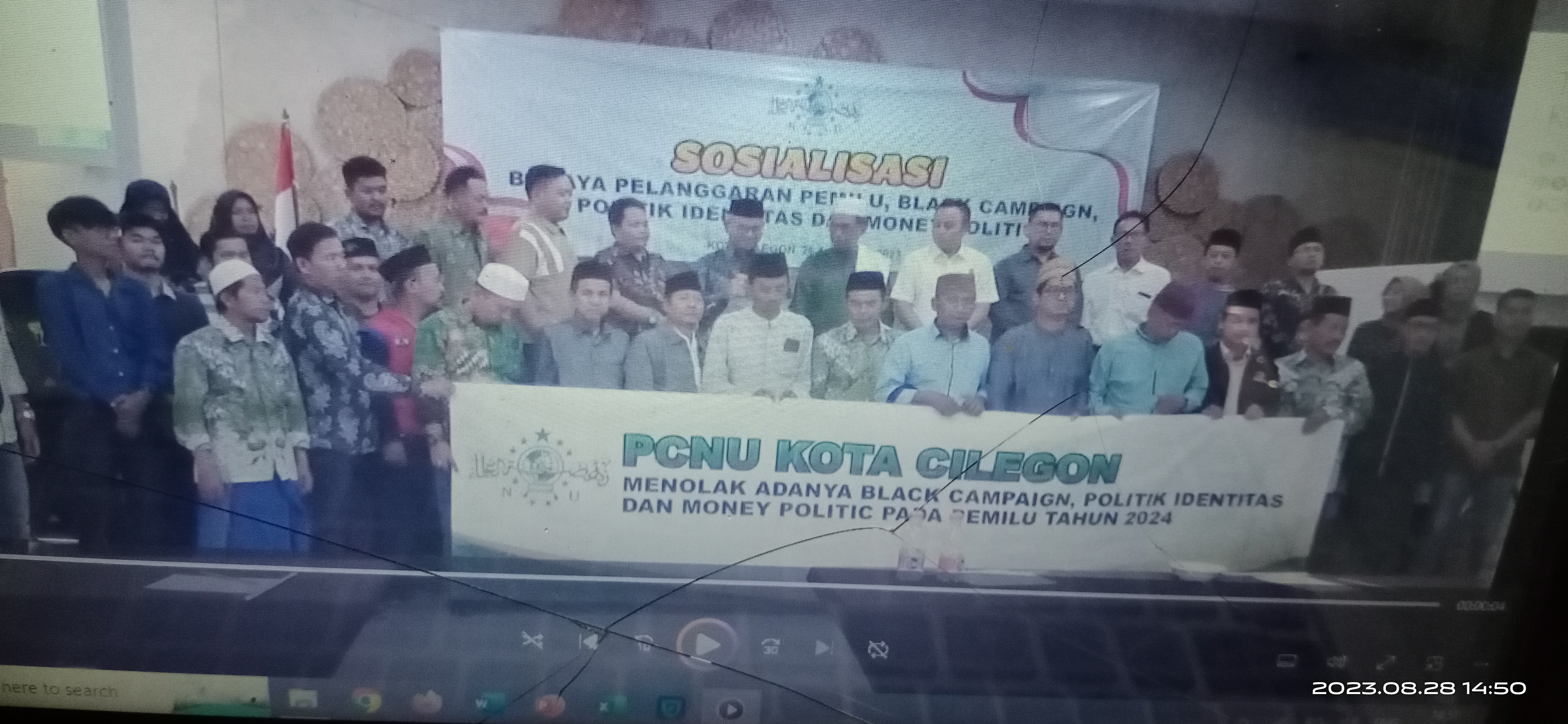 PCNU Cilegon Deklarasi Tolak Pelanggaran Pemilu 2024