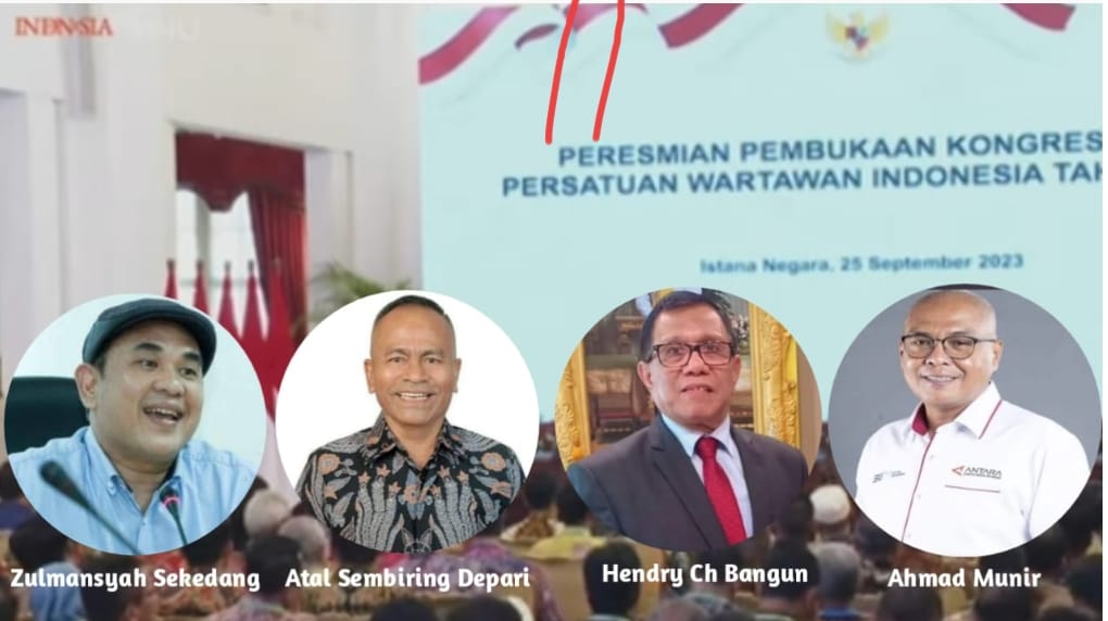 Hendry CH. Bangun Terpilih Sebagai Ketum PWI Periode 2023-2028
