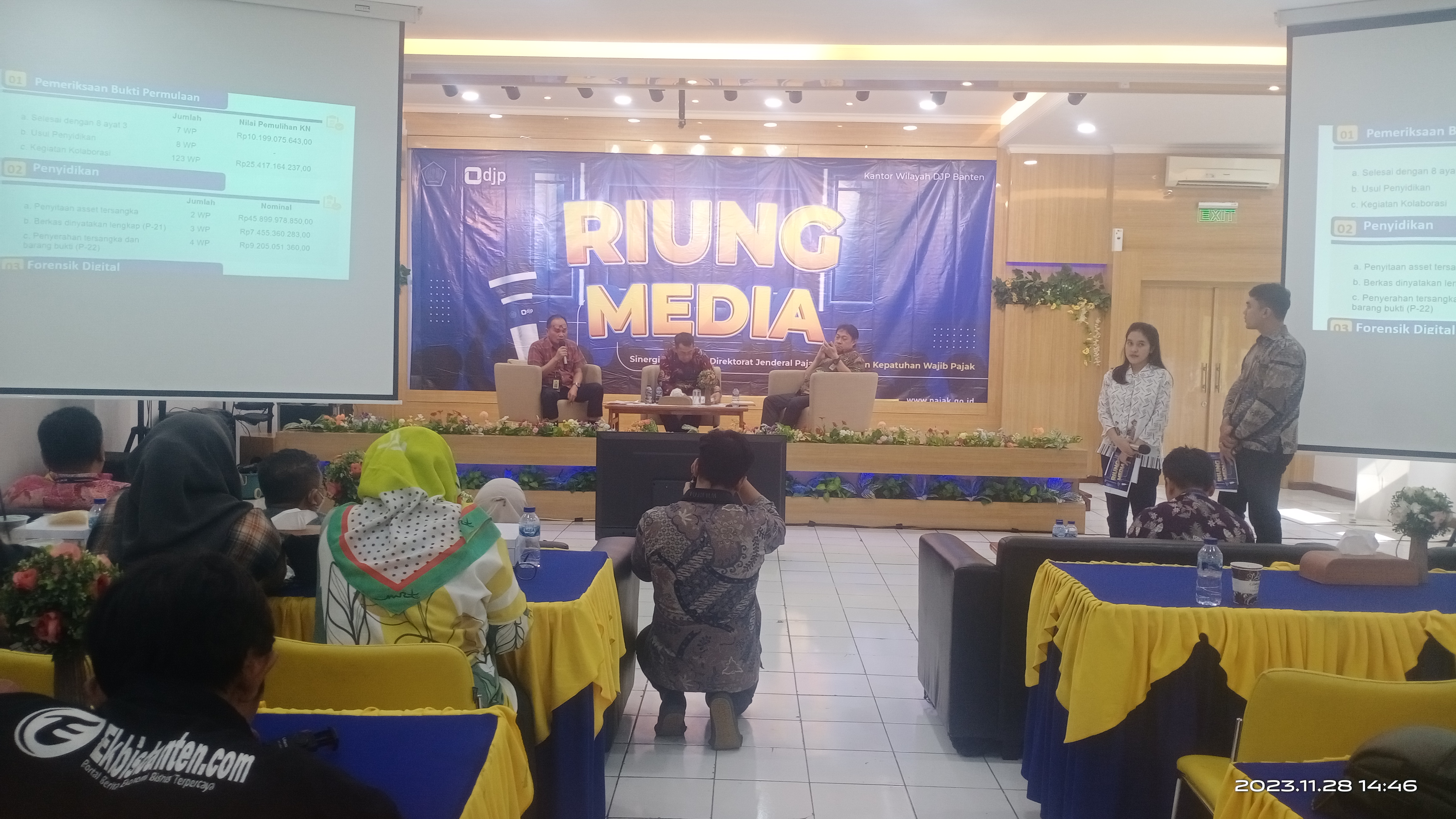 Sinergisitas Media dan DJP Banten, Kakanwil Ajak Media Sosialisasikan Pemadanan NIK – NPWP