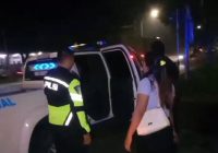 Gelar Razia Pekat, Polsek Cikande Polres Serang Amankan Belasan Kupu Kupu Malam