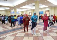 DP3AKKB Banten Sosialisasikan Pemberdayaan Perempuan Bidang Sosial Melalui Langkah Dansa