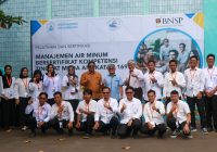 Perumda Tirta Al Bantani Beri Pelatihan dan Sertifikasi Manajemen Air Minum 20 Pegawai