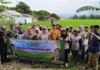 Babinsa Koramil 0602-02/Kasemen Dampingi Petani Cegah Hama Padi Untuk Tingkatkan Hasil Panen