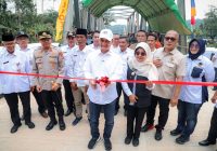Dukung Perekonomian Masyarakat, Wagub Banten A Dimyati Resmikan Jembatan Desa Tegal Kabupaten Pandeglang