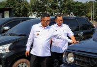 Gubernur Banten Andra Soni Cek Kendaraan Dinas di Setda Provinsi Banten