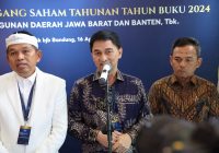 RUPST BJB, Wagub Banten A Dimyati Natakusumah Dorong Kerjasama BJB dan Bank Banten