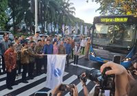 Gubernur Banten Andra Soni Lepas Keberangkatan Perdana Transjabodetabek Blok M – Alam Sutera