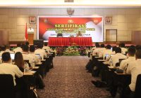 Baharkam Polri Gelar Sertifikasi Kompetensi Bagi Auditor SMP Obvitnas dan Obter Gelombang I
