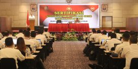 Baharkam Polri Gelar Sertifikasi Kompetensi Bagi Auditor SMP Obvitnas dan Obter Gelombang I