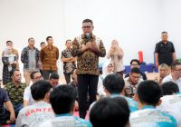 Tinjau Pemusatan Latihan Popnas 2025, Gubernur Banten Andra Soni Motivasi Atlet Pelajar Provinsi Banten