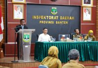 Pengelolaan Aset, Gubernur Banten Andra Soni : Pemprov Banten Fokus Sertifikasi dan Penyelesaian Aset Bermasalah