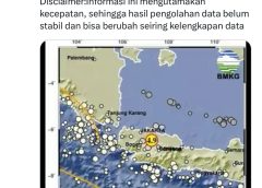Jakarta Diguncang Gempa