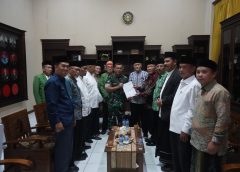 Danrem 064/MY dan Ulama Banten Sepakat Perkuat Sinergi Jaga Kondusifitas Wilayah